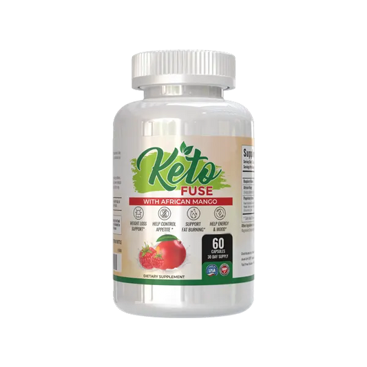 KetoFuse With African Mango - Dietary Supplement (60 Capsules)