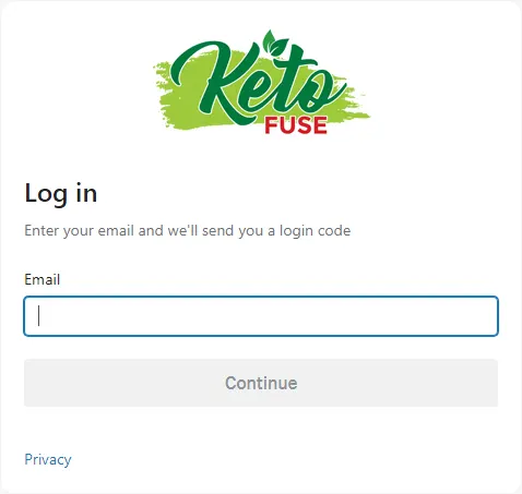 KetoFuse login